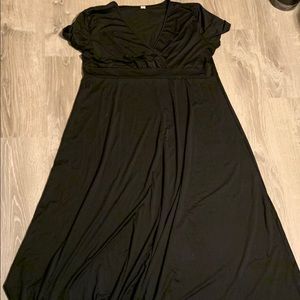 Black long dress
